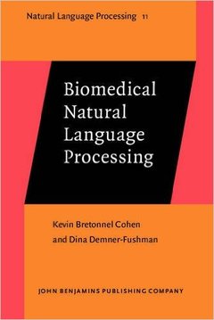 Couverture de l’ouvrage Biomedical Natural Language Processing