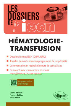 Couverture de l’ouvrage Hématologie-Transfusion
