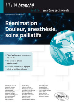 Couverture de l’ouvrage Réanimation, douleur, anesthésie, soins palliatifs