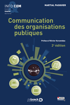 Couverture de l’ouvrage Communication des organisations publiques