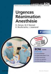 Couverture de l’ouvrage Urgences-Réanimation-Anesthésie