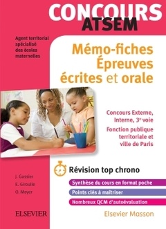 Cover of the book Concours ATSEM - Mémo-fiches