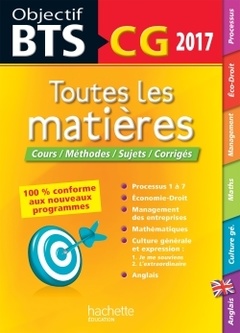 Cover of the book BTS CG - toutes les matières