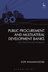 Couverture de l’ouvrage Public Procurement and Multilateral Development Banks