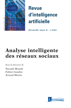 Cover of the book Analyse intelligente des réseaux sociaux