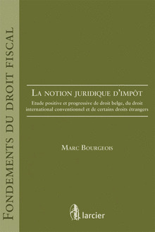 Cover of the book Notion juridique d'impôt  