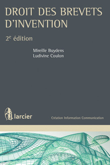 Cover of the book Droit des brevets d'invention