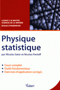 Cover of the book Physique statistique