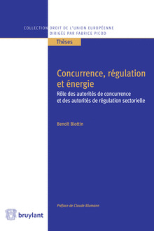 Couverture de l’ouvrage Concurrence, régulation et énergie - Tome 20
