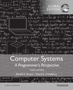 Couverture de l’ouvrage Computer Systems: A Programmer's Perspective, Global Edition
