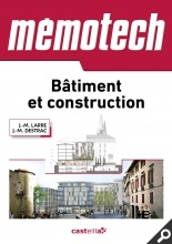 Couverture de l’ouvrage Mémotech Bâtiment et construction (2015)