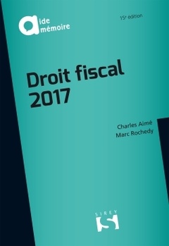 Couverture de l’ouvrage Droit fiscal 2017