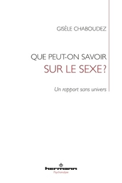 Couverture de l’ouvrage Que peut-on savoir sur le sexe ?
