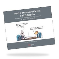 Cover of the book Petit dictionnaire illustré de l'entreprise