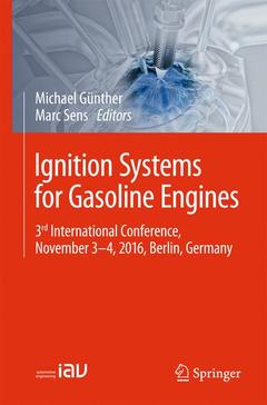 Couverture de l’ouvrage Ignition Systems for Gasoline Engines