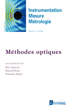 Couverture de l’ouvrage Instrumentation Mesure Métrologie Volume 15 N° 1-2/Janvier-Juin 2016