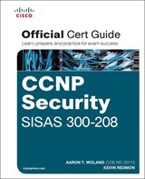 Couverture de l’ouvrage CCNP Security SISAS 300-208 - Official Cert Guide  (+ CD-Rom)