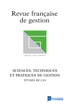 Cover of the book Revue française de gestion Volume 42 N° 260/Octobre 2016