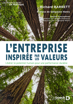 Cover of the book L'entreprise inspirée par les valeurs