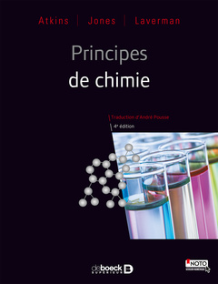 Couverture de l’ouvrage Principes de chimie