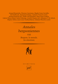 Cover of the book Annales bergsoniennes, VIII