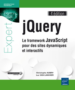 Couverture de l’ouvrage jQuery - Le framework JavaScript pour des sites dynamiques et interactifs (4e édition)