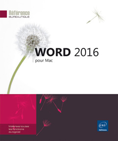 Cover of the book Word 2016 pour Mac