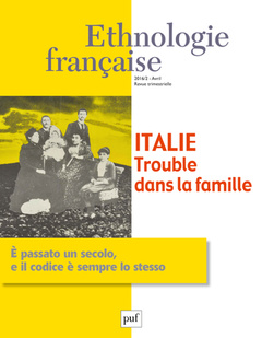Couverture de l’ouvrage Ethnologie française 2016, n° 2