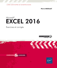 Couverture de l’ouvrage Excel 2016