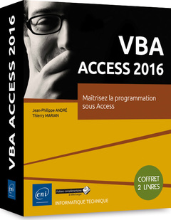 Cover of the book VBA Access 2016 - Coffret de 2 livres : Maîtrisez la programmation sous Access