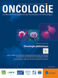 Cover of the book Oncologie Vol. 18 N° 11-12 - Novembre-Décembre 2016