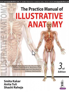 Couverture de l’ouvrage The Practice Manual of Illustrative Anatomy
