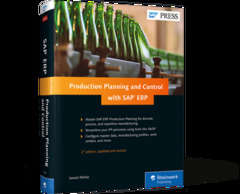 Couverture de l’ouvrage Production Planning and Control with SAP ERP (2nd updated and revised Ed. 2016)