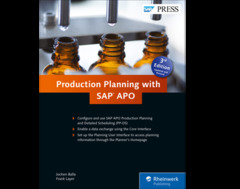 Couverture de l’ouvrage Production Planning with SAP APO