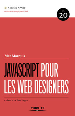 Couverture de l’ouvrage JavaScript pour les web designers
