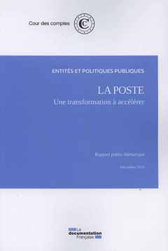 Cover of the book La Poste : Une transformation à accélérer