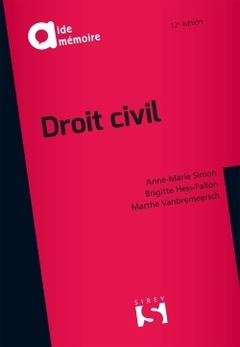 Cover of the book Droit civil. 12e éd.