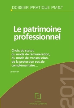 Cover of the book Le patrimoine professionnel