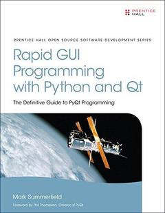 Cover of the book Rapid GUI Programming with Python and Qt