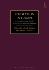 Couverture de l’ouvrage Legislation in Europe