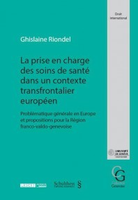 Cover of the book LA PRISE EN CHARGE DES SOINS DE SANTÉ DANS UN CONTEXTE TRANSFRONTALIER EUROPÉEN