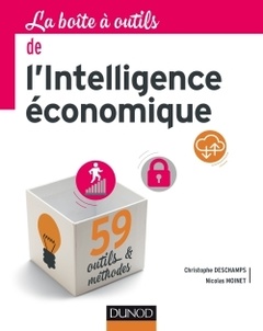 Couverture de l’ouvrage La boîte à outils de l'intelligence économique - 59 outils & méthodes