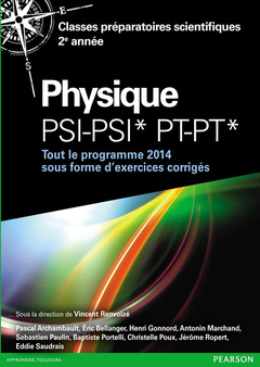 Couverture de l’ouvrage Physique PSI-PSI* PT-PT*