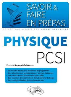 Cover of the book Physique PCSI