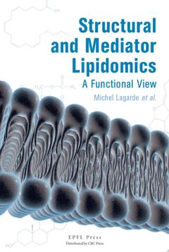 Couverture de l’ouvrage Structural and lediator lipidomics