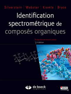 Couverture de l’ouvrage Identification spectrométrique de composés organiques