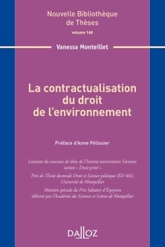 Couverture de l’ouvrage La contractualisation du droit de l'environnement - Volume 168
