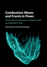 Couverture de l’ouvrage Combustion Waves and Fronts in Flows