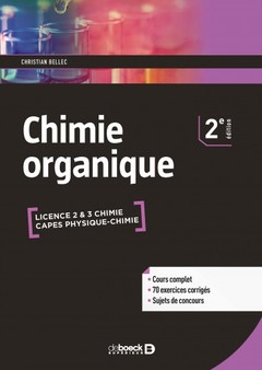 Cover of the book Chimie organique