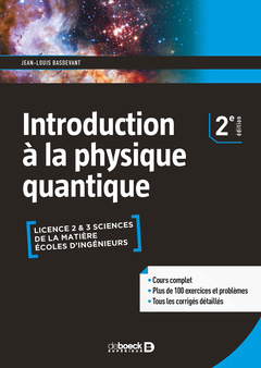 Couverture de l’ouvrage Introduction à la physique quantique